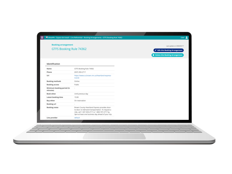 Chouette_BookingRules