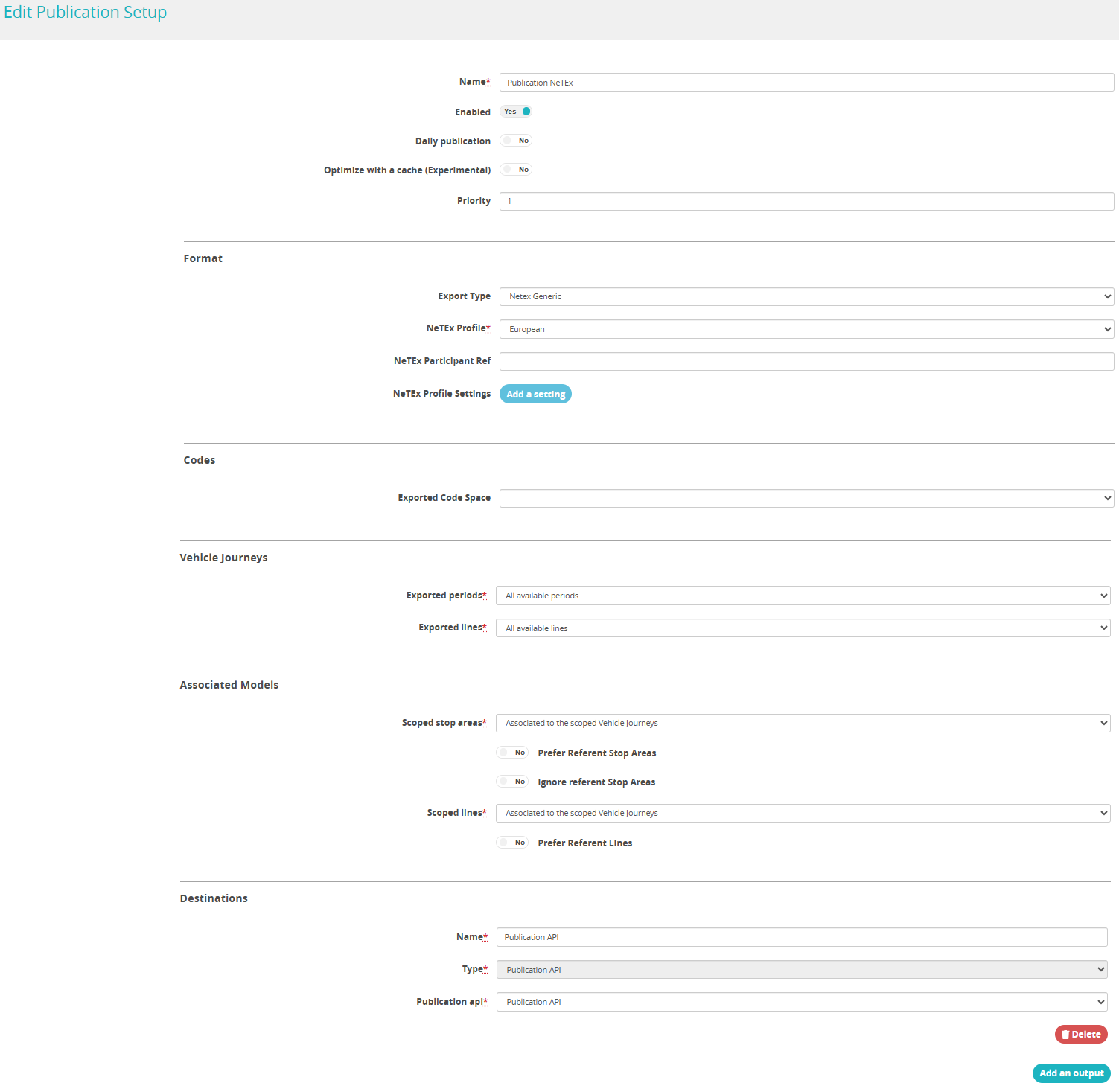 Chouette_Publication_Settings